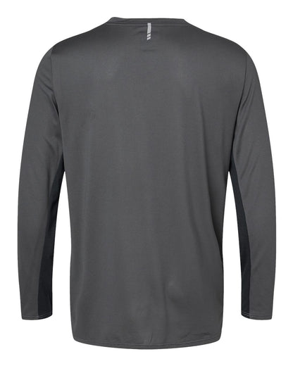 Oakley Men's Team Issue Hydrolix Long Sleeve T-Shirt FOA402992 #color_Forged Iron