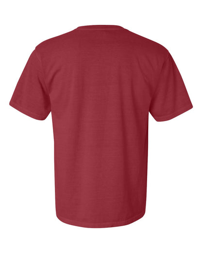 Comfort Colors Unisex Garment-Dyed Heavyweight T-Shirt 1717 #color_Crimson