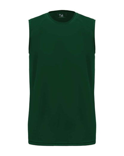 Badger Youth B-Core Sleeveless T-Shirt 2130 #color_Forest