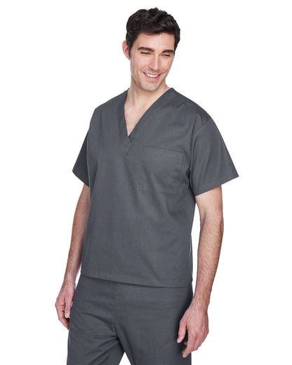Harriton Unisex Restore Scrub Top M897 #colormdl_Dark Charcoal