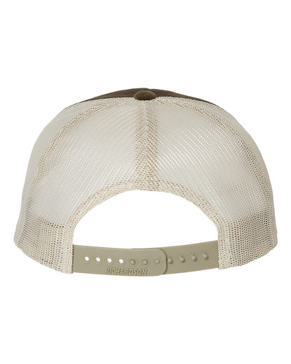 Richardson Troutdale Corduroy Trucker Cap 930 #color_Brown/ Sand