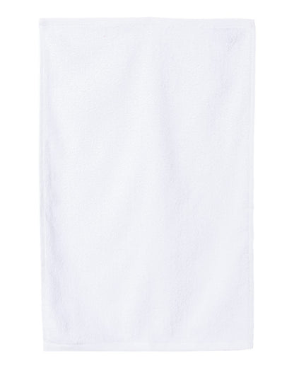 Q-Tees Hemmed Hand Towel T200 #color_White