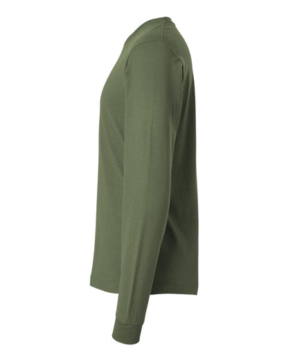 Tultex Fine Jersey Long Sleeve T-Shirt 202LS #color_Military Green