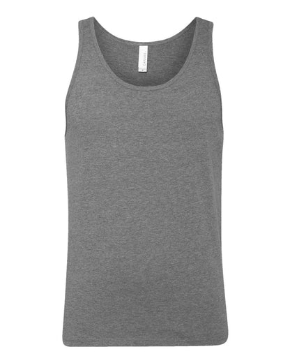 BELLA + CANVAS Heather CVC Tank 3480CVC #color_Deep Heather