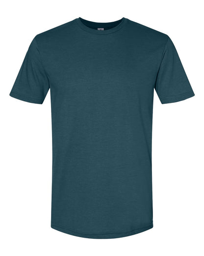 Gildan Unisex Softstyle® CVC T-Shirt 64000CVC #color_Steel Blue