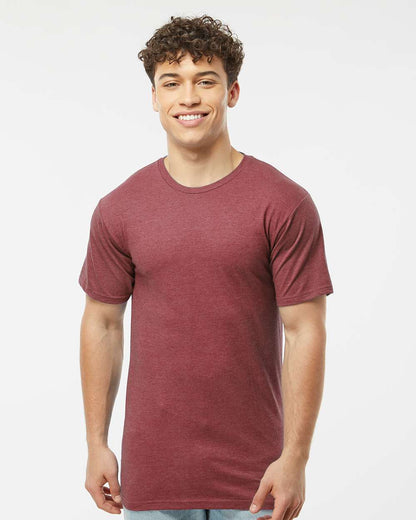 Tultex Heavyweight Jersey T-Shirt 290 #colormdl_Heather Burgundy