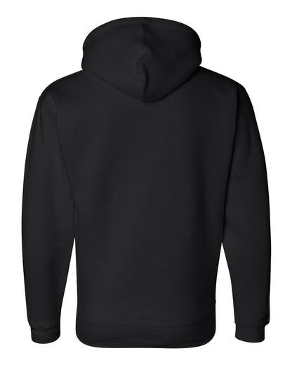 J. America Men's Premium Hooded Sweatshirt 8824 #color_Black