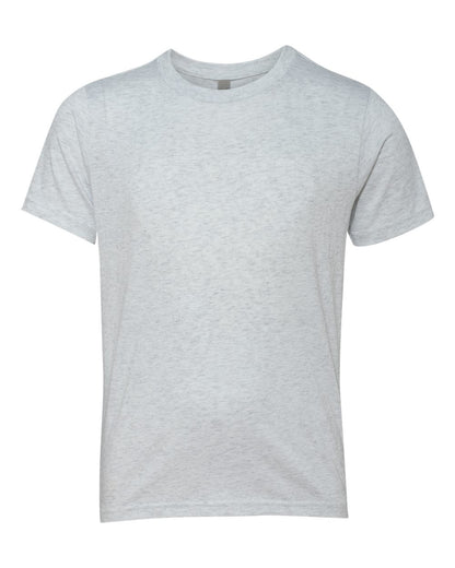 Next Level Youth Triblend T-Shirt 6310 #color_Heather White