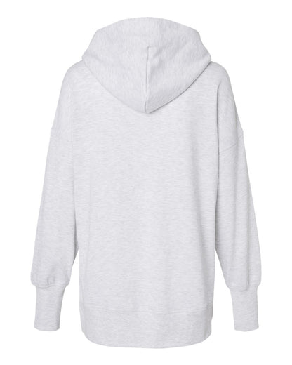MV Sport Women's French Terry Hooded Sweatshirt W23720 #color_Ash