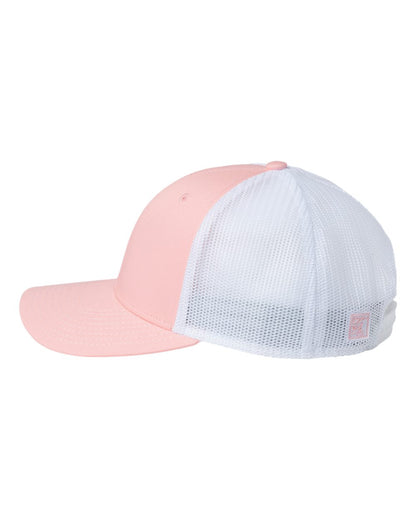 The Game Everyday Trucker Cap GB452E #color_Pink/ White