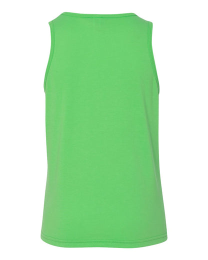 BELLA + CANVAS Youth Jersey Tank 3480Y #color_Neon Green