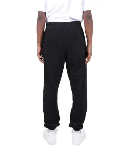 Shaka Wear Men's Los Angeles Garment Dyed Sweatpants SHGLS #colormdl_Black