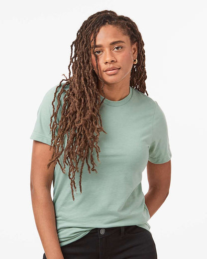 Tultex Unisex Combed CVC T-Shirt 602CVC #colormdl_Heather Light Sage