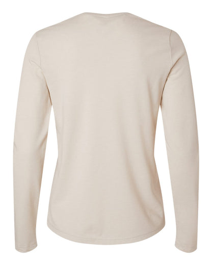 BELLA + CANVAS Women’s Jersey Long Sleeve Tee 6500 #color_Heather Dust