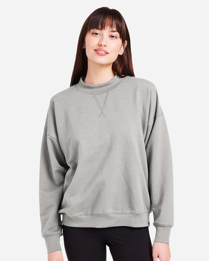 Glyder Women's Vintage Oversized Pullover Sweatshirt PDP6789 #colormdl_Ash Grey