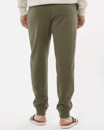 Independent Trading Co. Midweight Fleece Pants IND20PNT #colormdl_Army