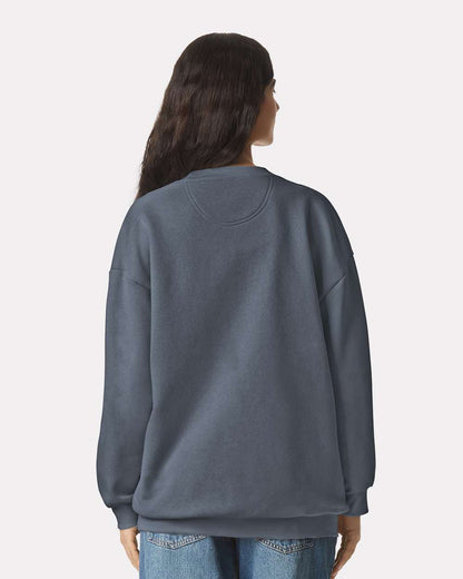 American Apparel Unisex ReFlex Fleece Crewneck Sweatshirt RF496 #colormdl_Asphalt