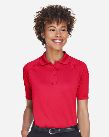 Harriton Women's Advantage Tactical Polo M211W #colormdl_Red