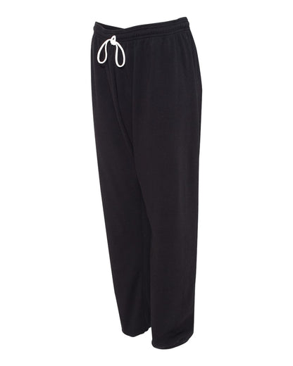 BELLA + CANVAS Sponge Fleece Long Scrunch Pants 3737 #color_Black