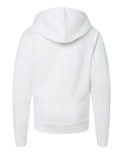 Independent Trading Co. Youth Midweight Hooded Sweatshirt SS4001Y #color_White