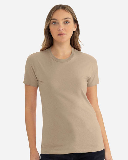 Next Level Women's Cotton Relaxed T-Shirt 3910 #colormdl_Tan