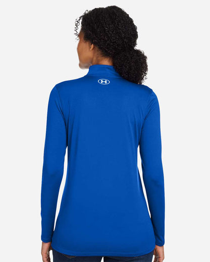 Under Armour Women's Team Tech™ Half-Zip Pullover 1376862 #colormdl_Royal/ White