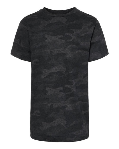LAT Youth Fine Jersey Tee 6101 #color_Storm Camo