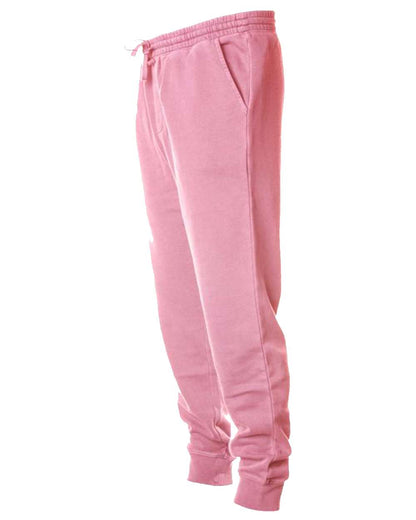 Independent Trading Co. Pigment-Dyed Fleece Pants PRM50PTPD #color_Pigment Pink