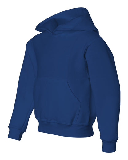 JERZEES Youth NuBlend® Hooded Sweatshirt 996YR #color_Royal