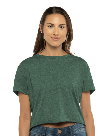 Next Level Women's Festival Crop Top 5080 #colormdl_Royal Pine