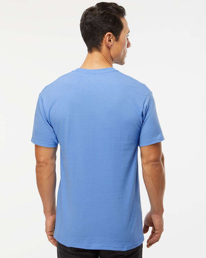 M&O Men's Gold Soft Touch T-Shirt 4800 #colormdl_Carolina Blue
