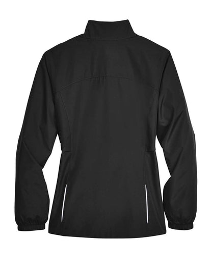 CORE365 Women's Techno Lite Motivate Unlined Lightweight Jacket 78183 #color_Black