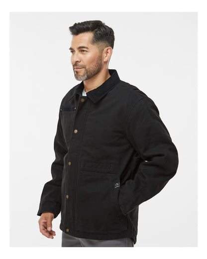 DRI DUCK Rambler Boulder Cloth Jacket Tall Sizes 5091T #colormdl_Black