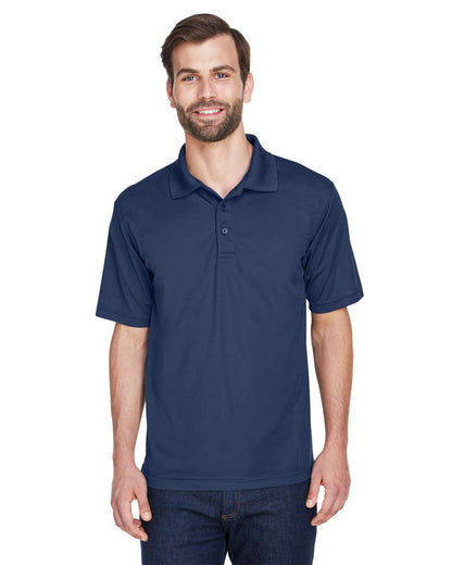 UltraClub Men's Cool & Dry Mesh Piqué Polo 8210 #colormdl_Navy