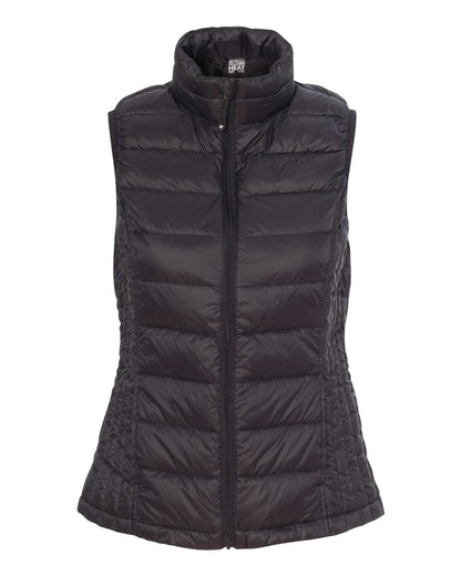 Weatherproof Women's 32 Degrees Packable Down Vest 16700W #color_Black