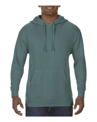 Comfort Colors Unisex Garment-Dyed Hooded Sweatshirt 1567 #color_Blue Spruce