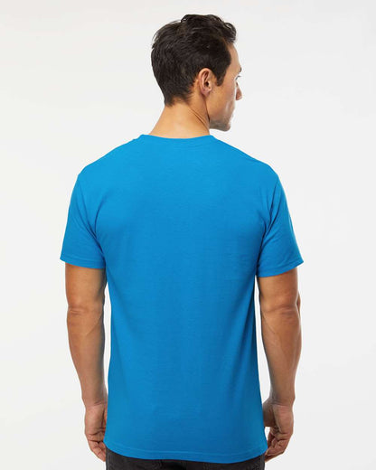 M&O Men's Gold Soft Touch T-Shirt 4800 #colormdl_Turquoise