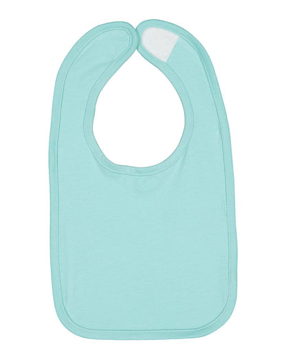 Rabbit Skins Infant Premium Jersey Bib 1005 #color_Chill