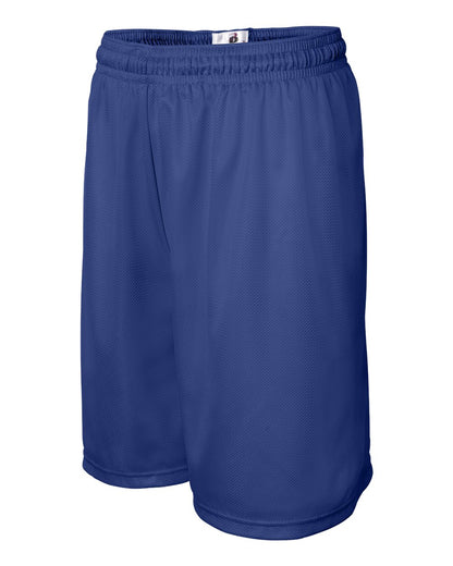 Badger Mini Mesh 9'' Inseam Shorts 7239 #color_Royal