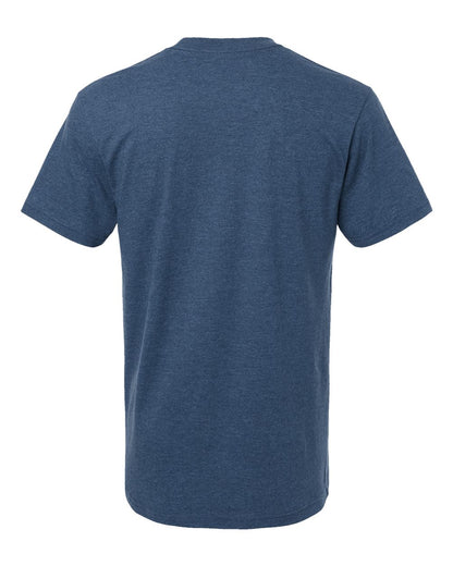 American Apparel Unisex CVC Tee 2001CVC #color_Heather Sea Blue