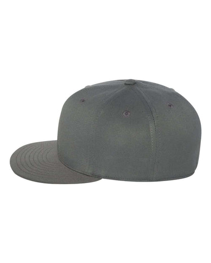 Flexfit 210® Flat Bill Cap 6210FF #color_Dark Grey