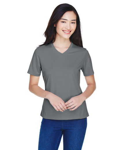 Team 365 Ladies' Zone Performance T-Shirt TT11W #color_SPORT GRAPHITE