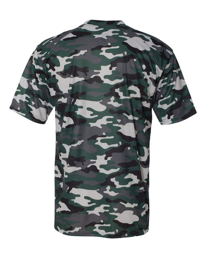 Badger Camo T-Shirt 4181 #color_Forest