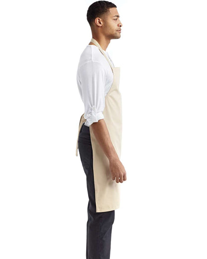 Artisan Collection by Reprime Organic Cotton Bib Apron RP102 #colormdl_Natural