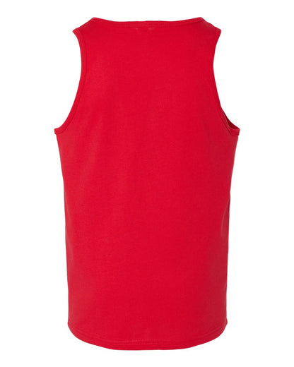 BELLA + CANVAS Youth Jersey Tank 3480Y #color_Red