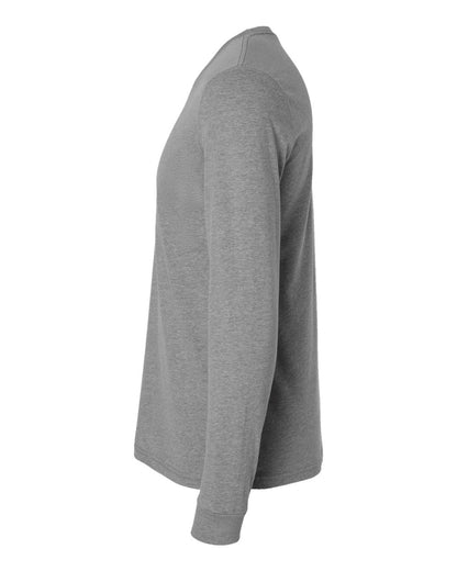 Next Level CVC Long Sleeve T-Shirt 6211 #color_Dark Heather Grey