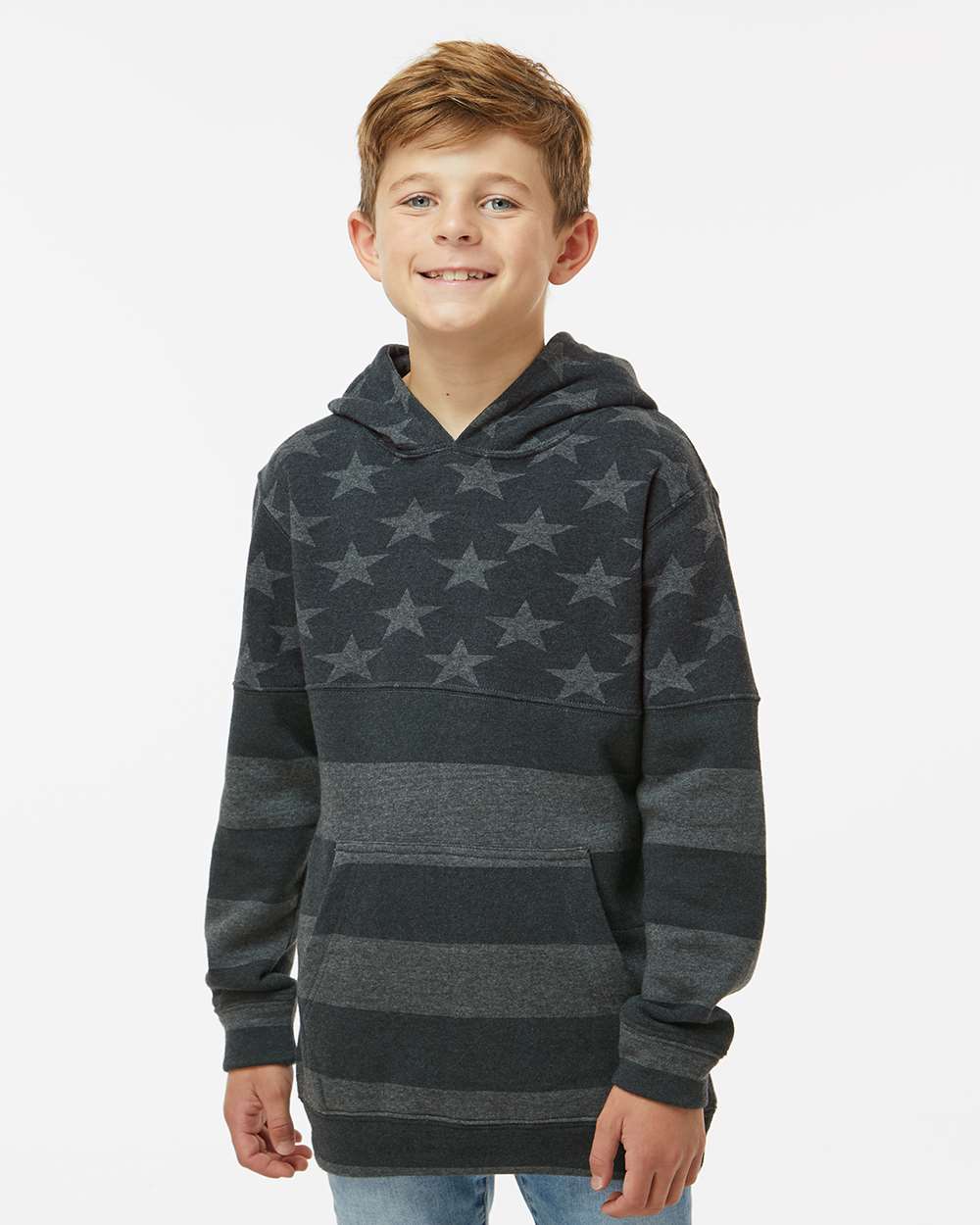 #colormdl_Black Stars & Stripes Triblend