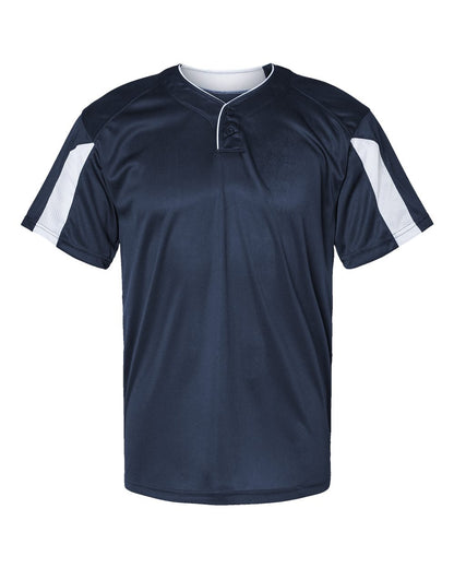 Alleson Athletic Striker Placket 7976 #color_Navy/ White