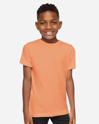 LAT Youth Fine Jersey Tee 6101 #colormdl_Sunset