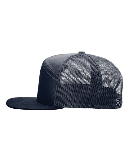 Richardson Seven-Panel Trucker Cap 168 #color_Navy